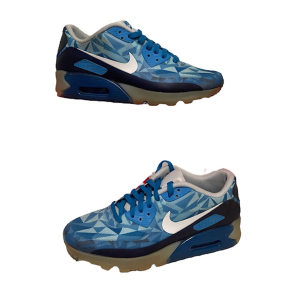 2013 NIKE Air Max 90 Ice Pack 631748 401 - Picture 4 of 10